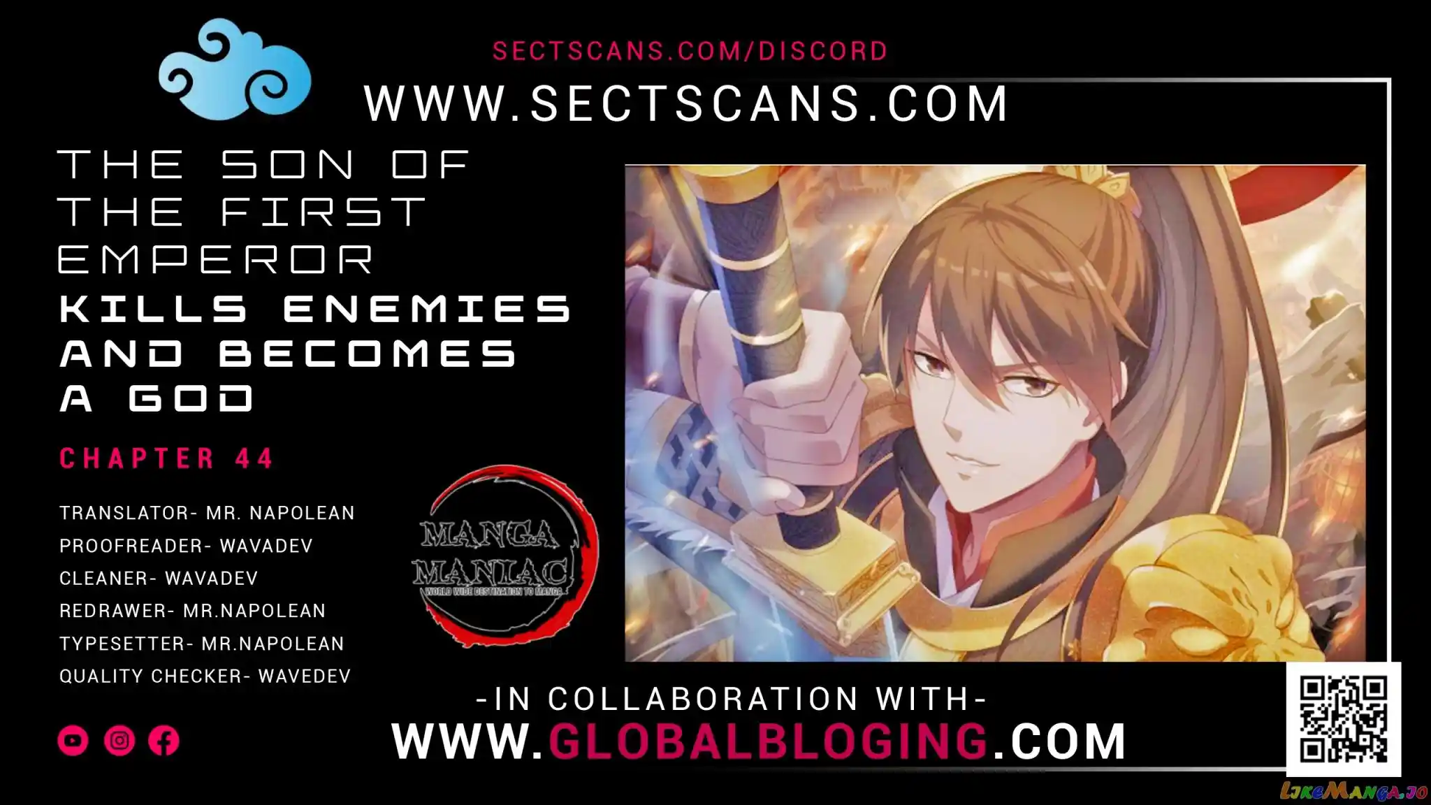 The Son Of The First Emperor Kills Enemies And Becomes A God Chapter 44