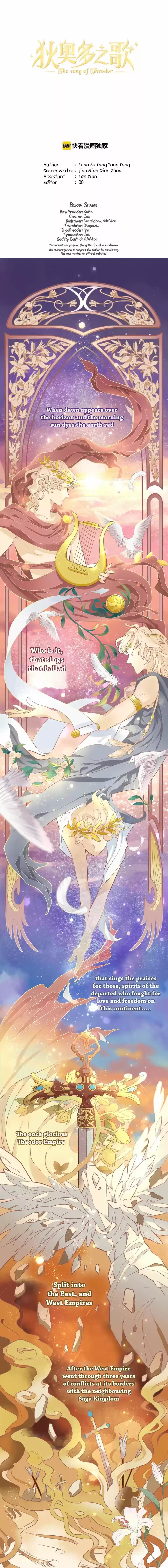 The Song of Theodor Ch. 1 I Want You To Be My Servant!