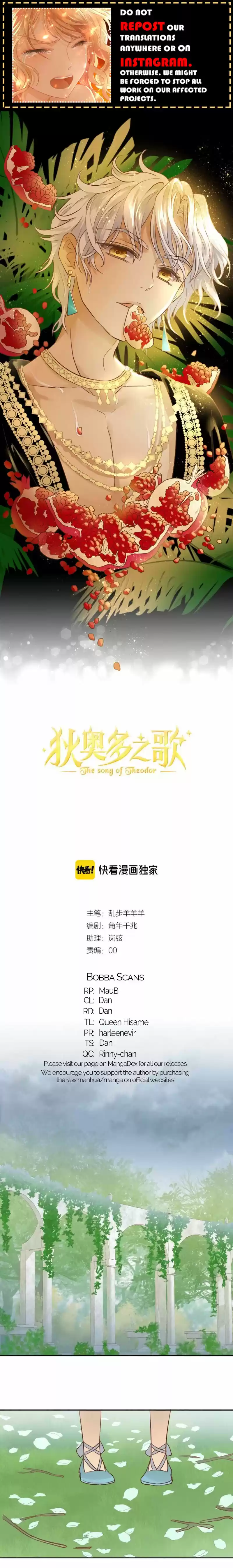 The Song of Theodor Ch. 15 His Embrace