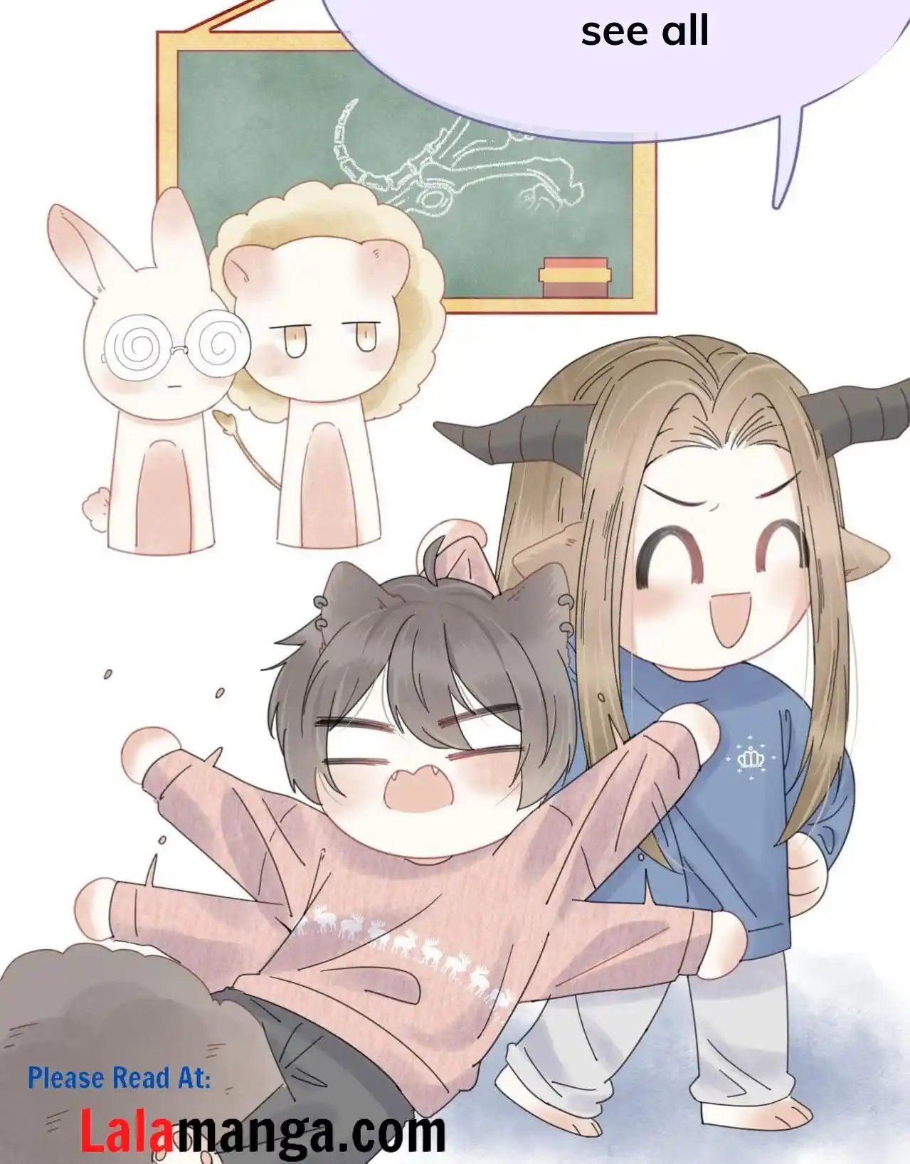 The Tiger Wants To Eat The Little Rabbit Chapter 25