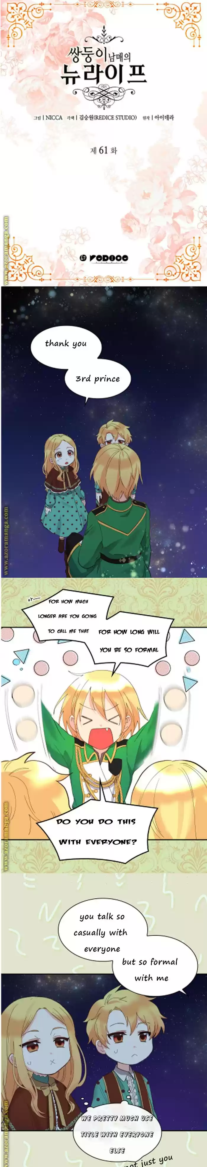 The Twin Siblings’ New Life Chapter 61