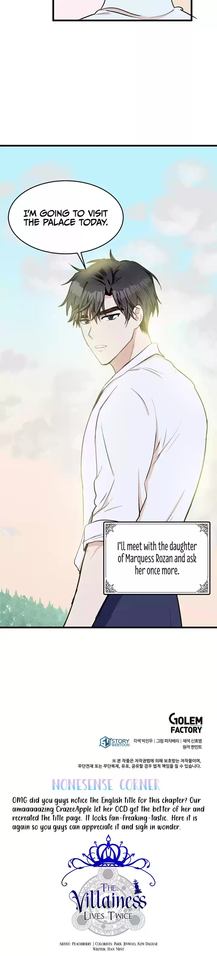 The Villainess Lives Twice Ch. 10