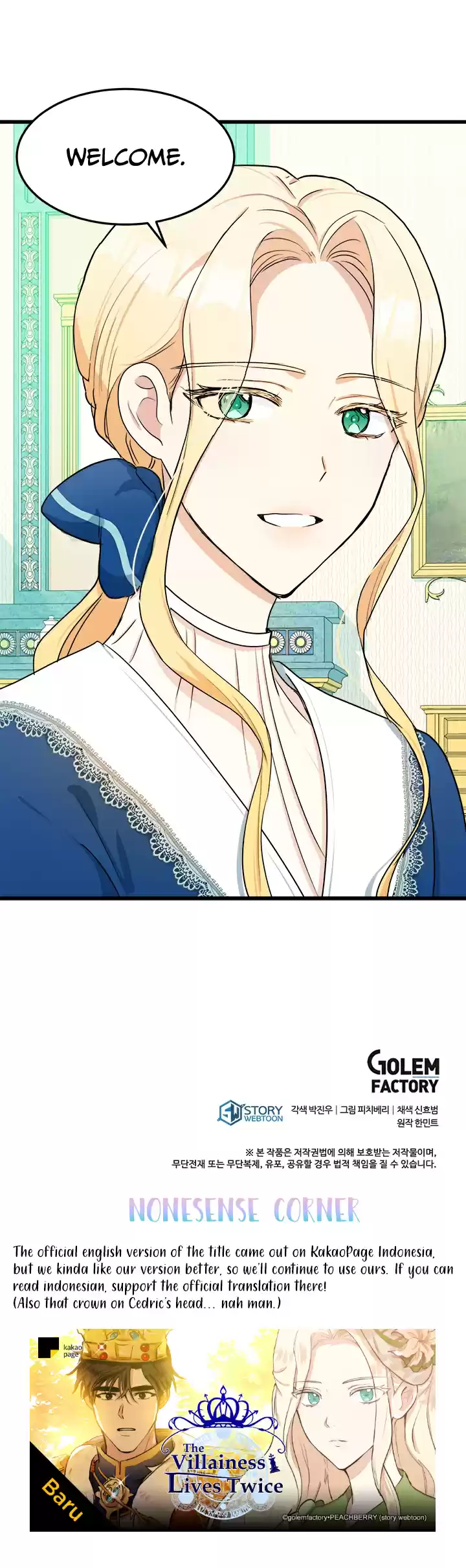 The Villainess Lives Twice Ch. 26