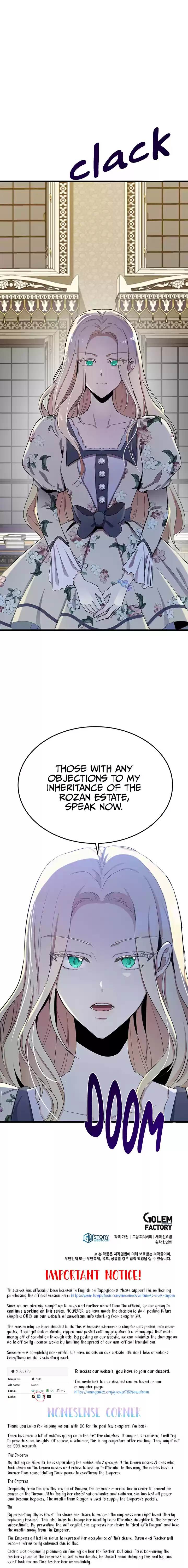 The Villainess Lives Twice Ch. 33