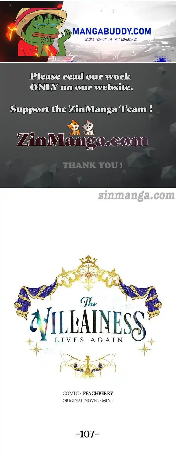 The Villainess Lives Twice Chapter 107