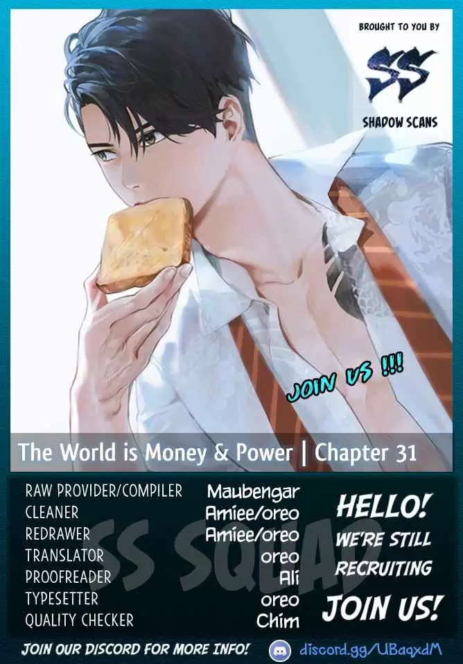 The World Is Money and Power Ch. 31