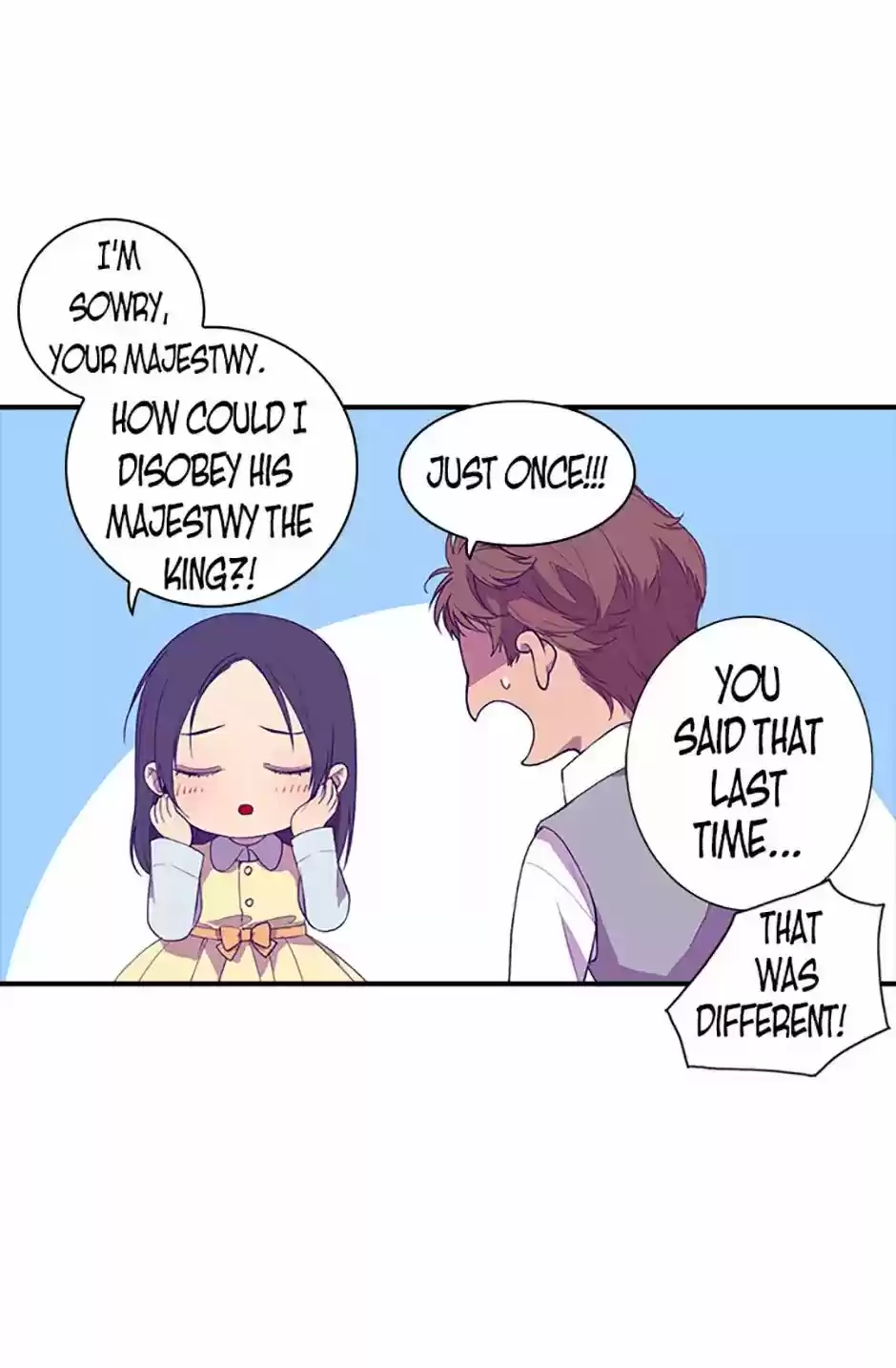 They Say I Was Born A King's Daughter Chapter 3: Meeting "him"