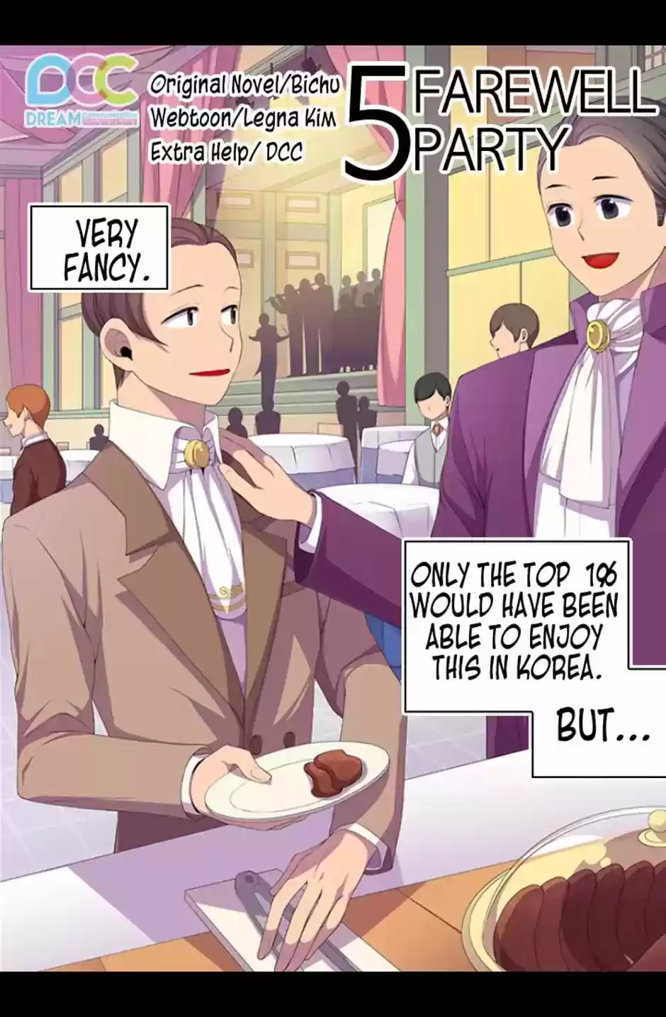 They Say I Was Born A King's Daughter Chapter 5: Farewell Party