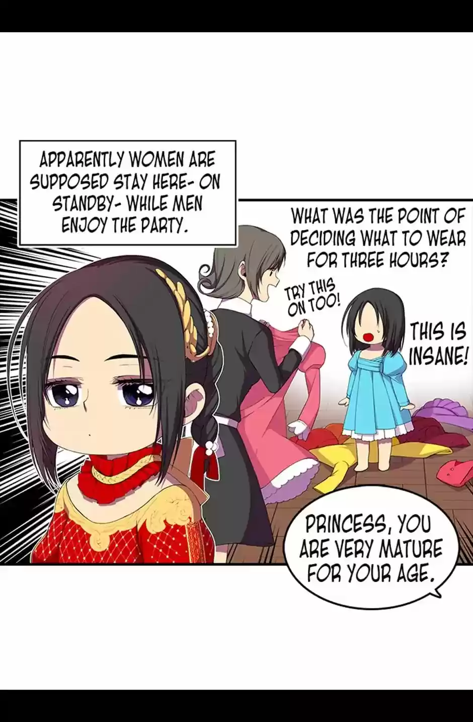 They Say I Was Born A King's Daughter Chapter 5: Farewell Party