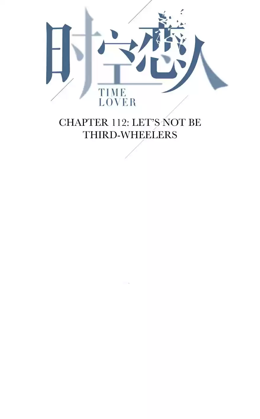 Time Lover Ch. 112