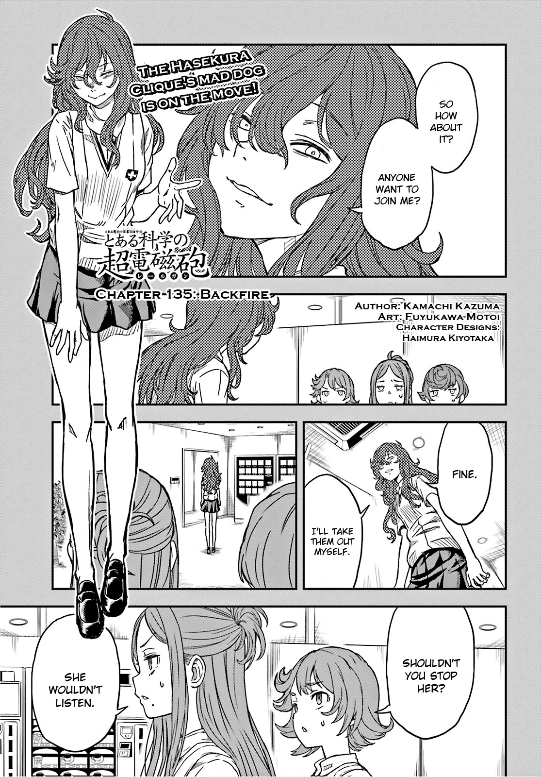 To Aru Kagaku No Railgun Chapter 135