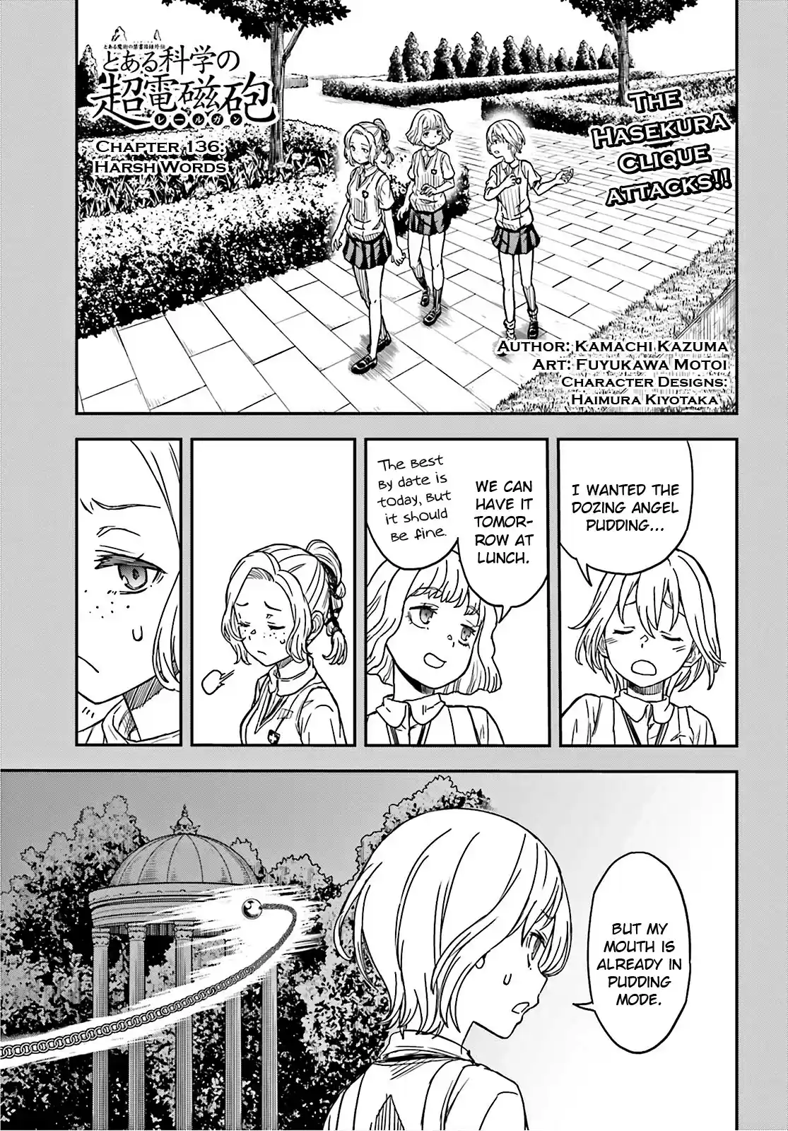 To Aru Kagaku No Railgun Chapter 136