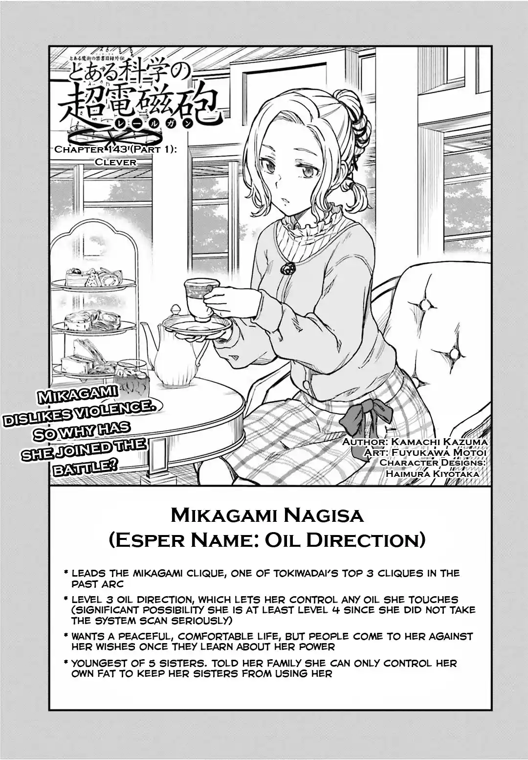 To Aru Kagaku No Railgun Chapter 143.1