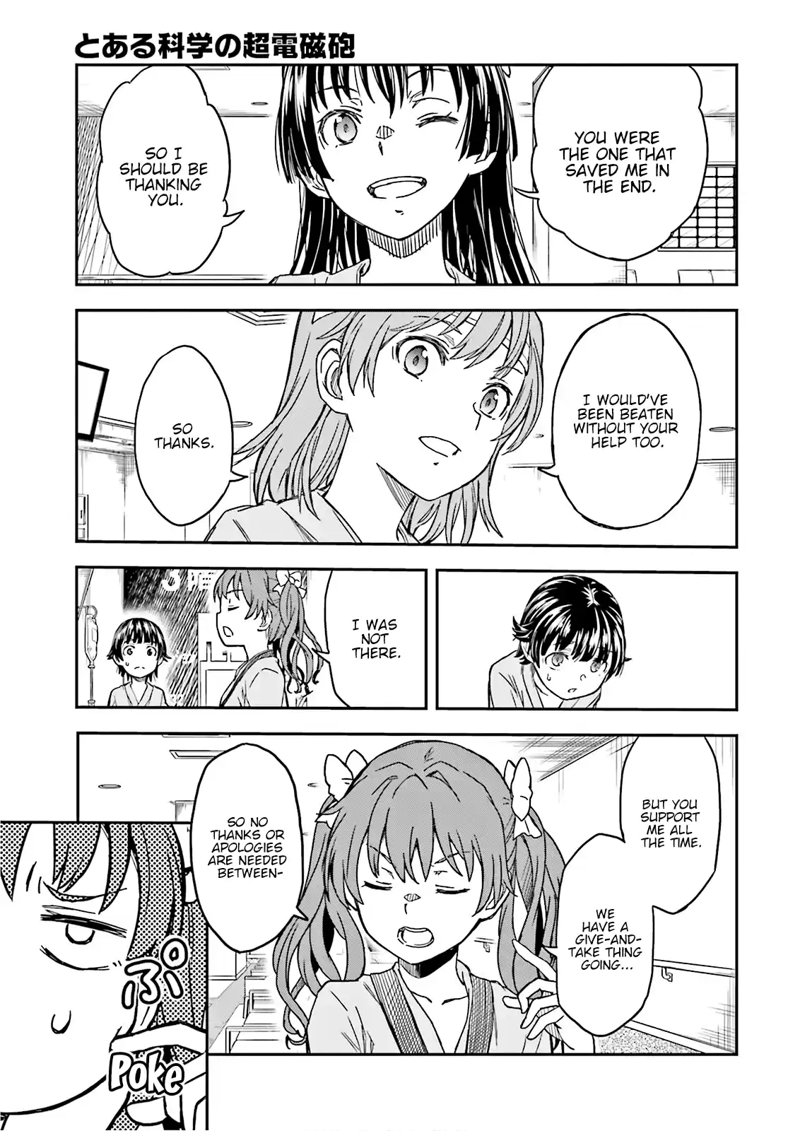 To Aru Kagaku No Railgun Vol.17 Chapter 130: Recovery
