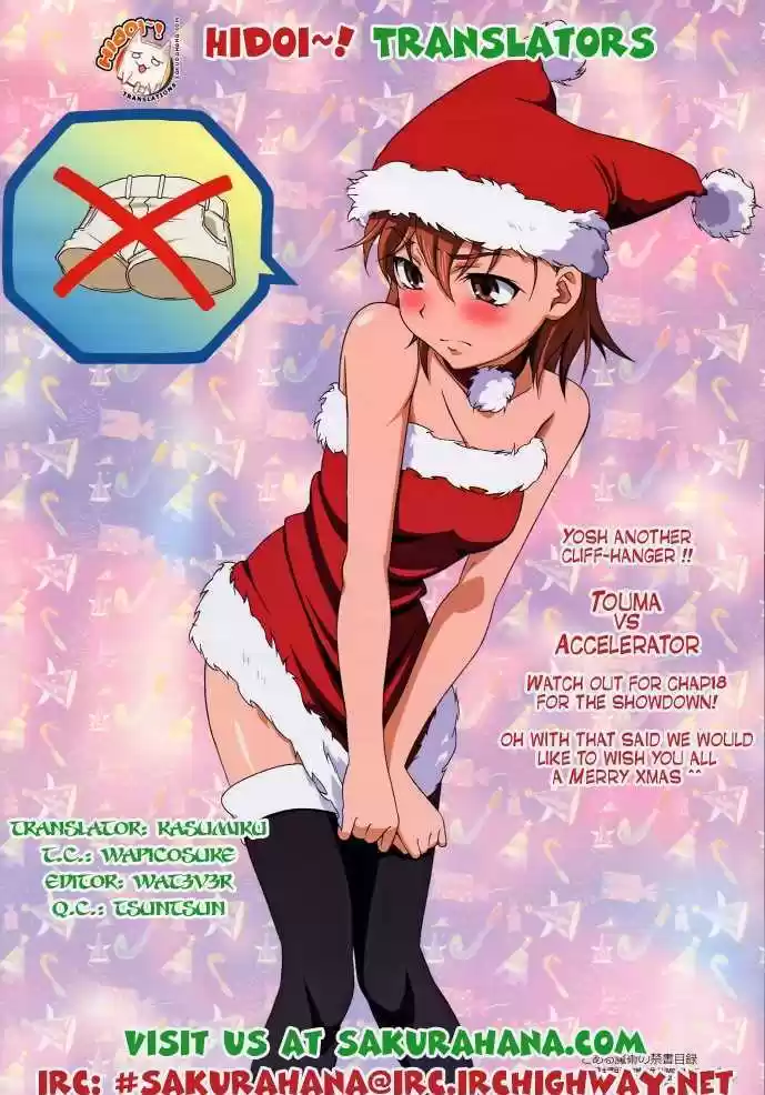 To Aru Majutsu no Kinsho Mokuroku 17