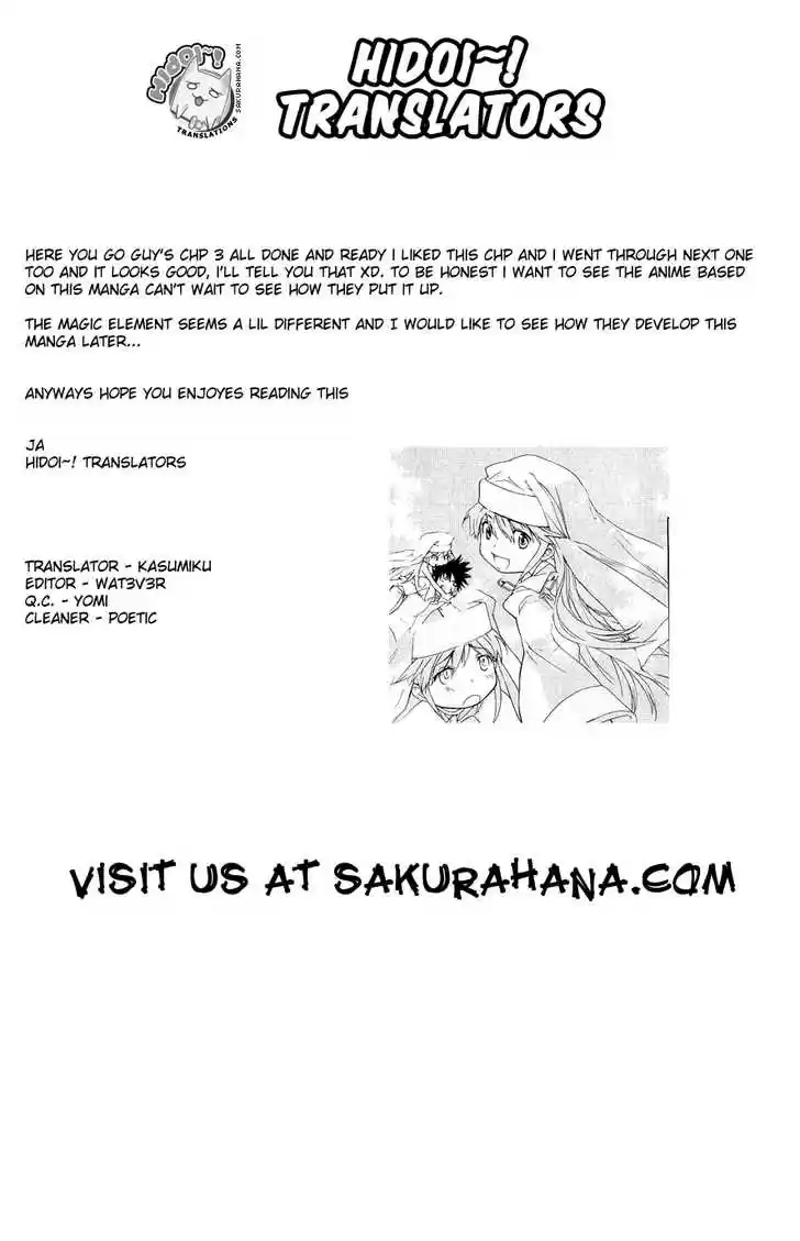 To Aru Majutsu no Kinsho Mokuroku 3