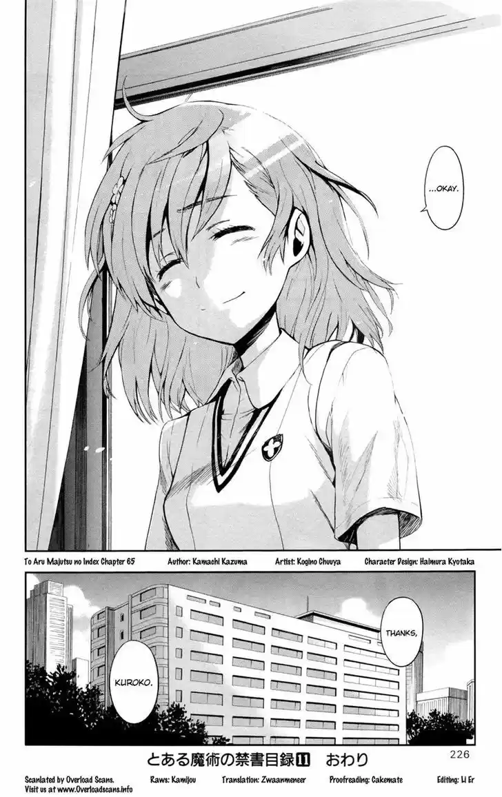 To Aru Majutsu no Kinsho Mokuroku 65