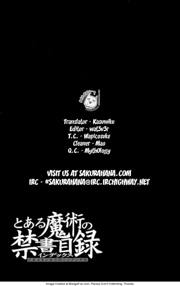 To Aru Majutsu no Kinsho Mokuroku 8