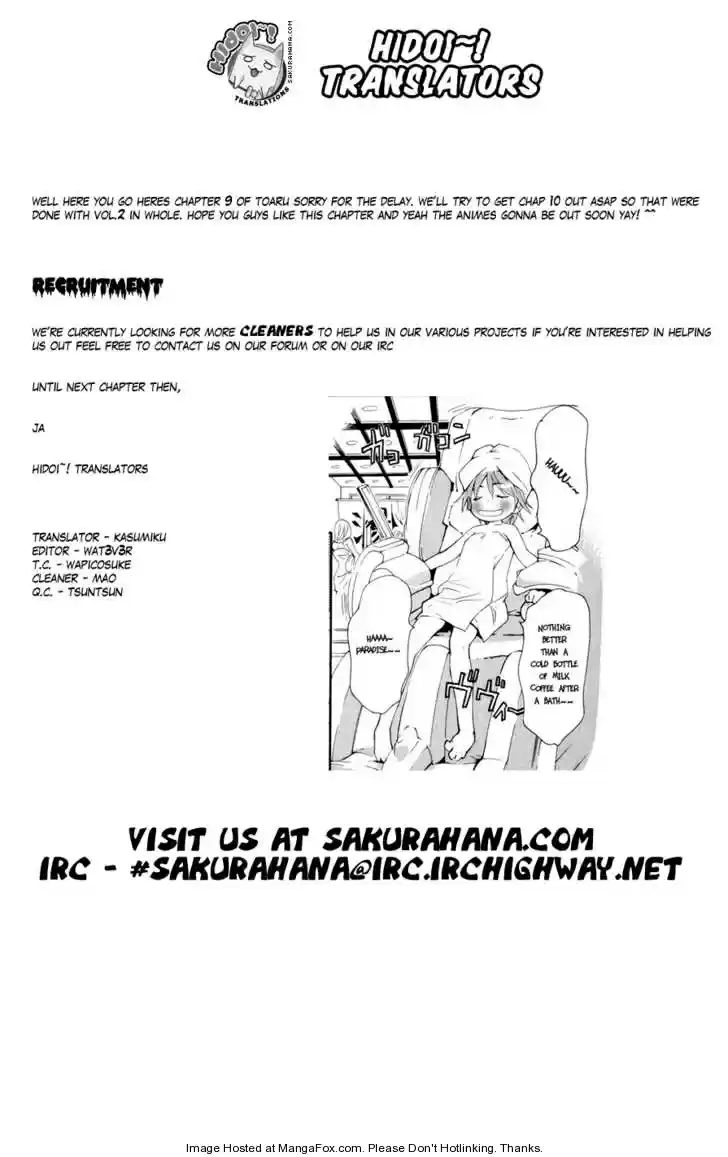 To Aru Majutsu no Kinsho Mokuroku 9