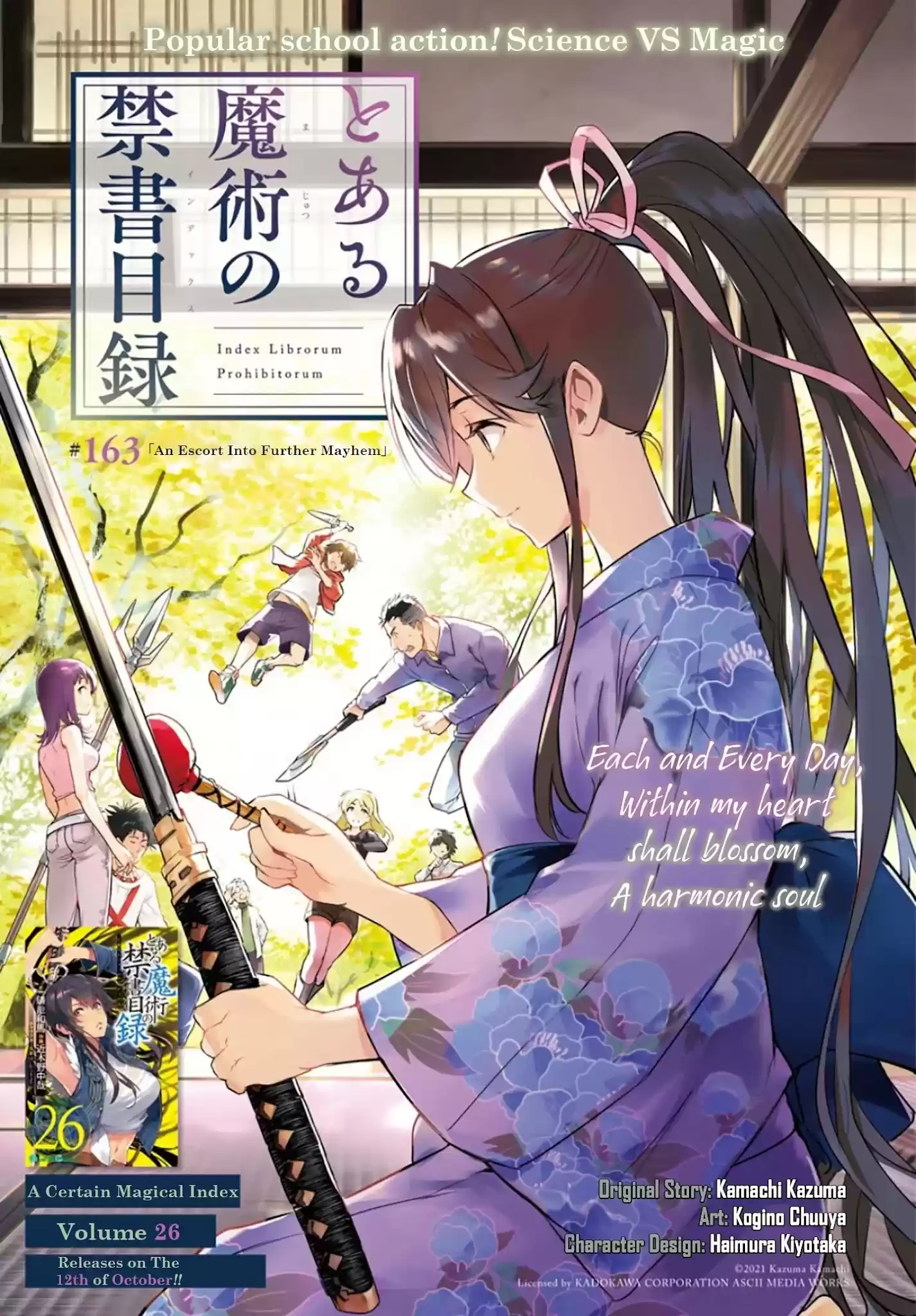 To Aru Majutsu No Kinsho Mokuroku Chapter 163