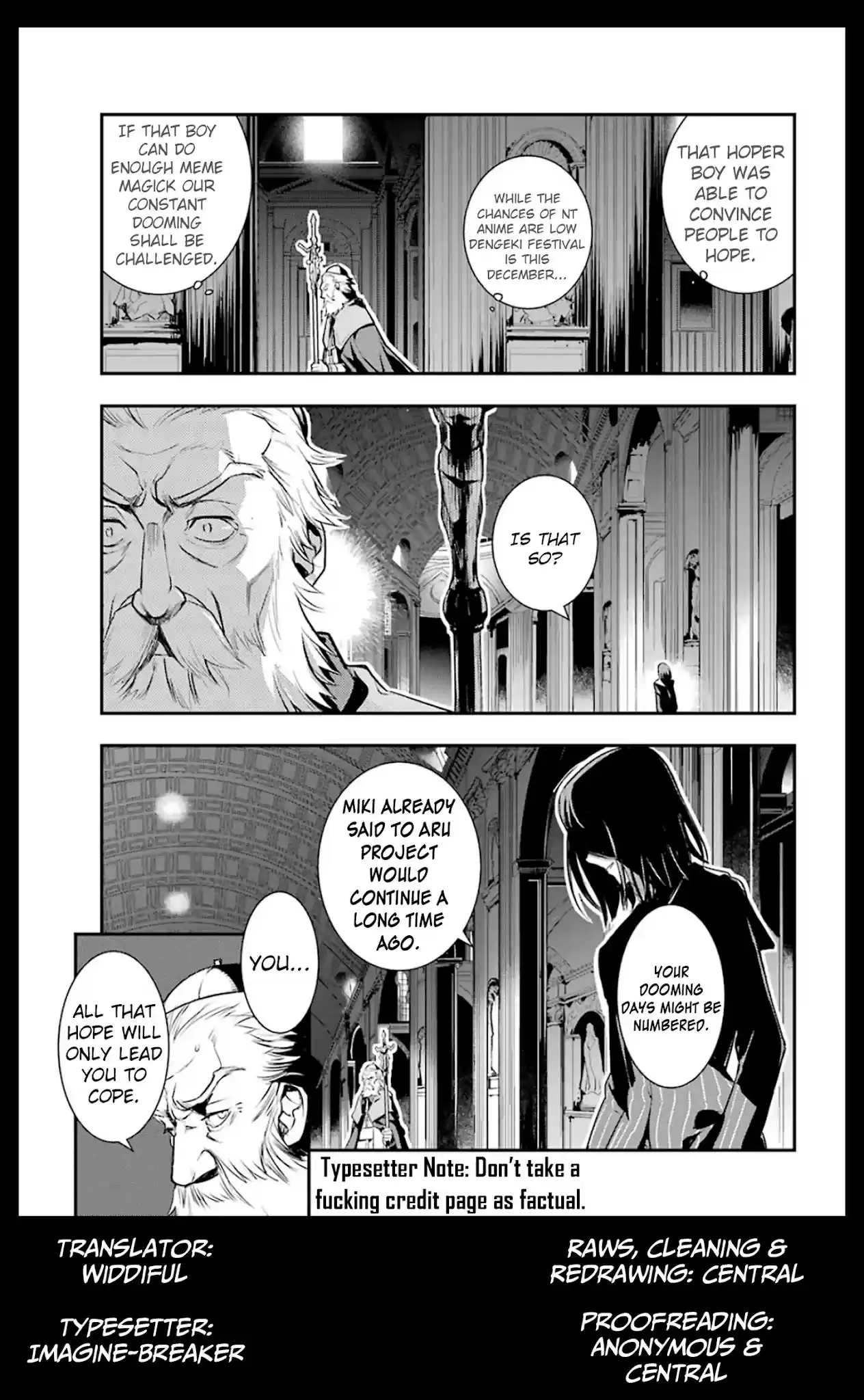 To Aru Majutsu No Kinsho Mokuroku Chapter 163