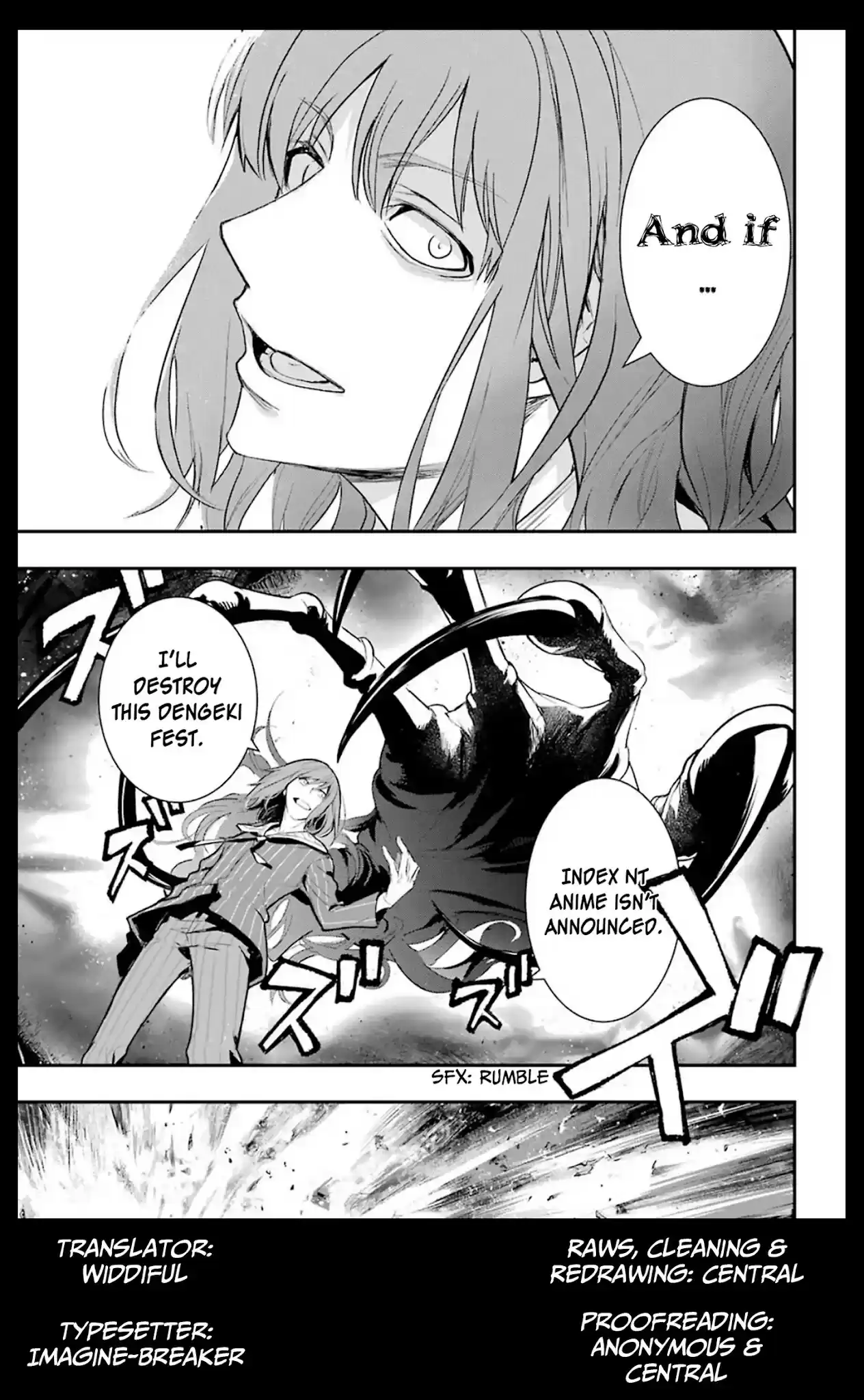 To Aru Majutsu No Kinsho Mokuroku Chapter 164