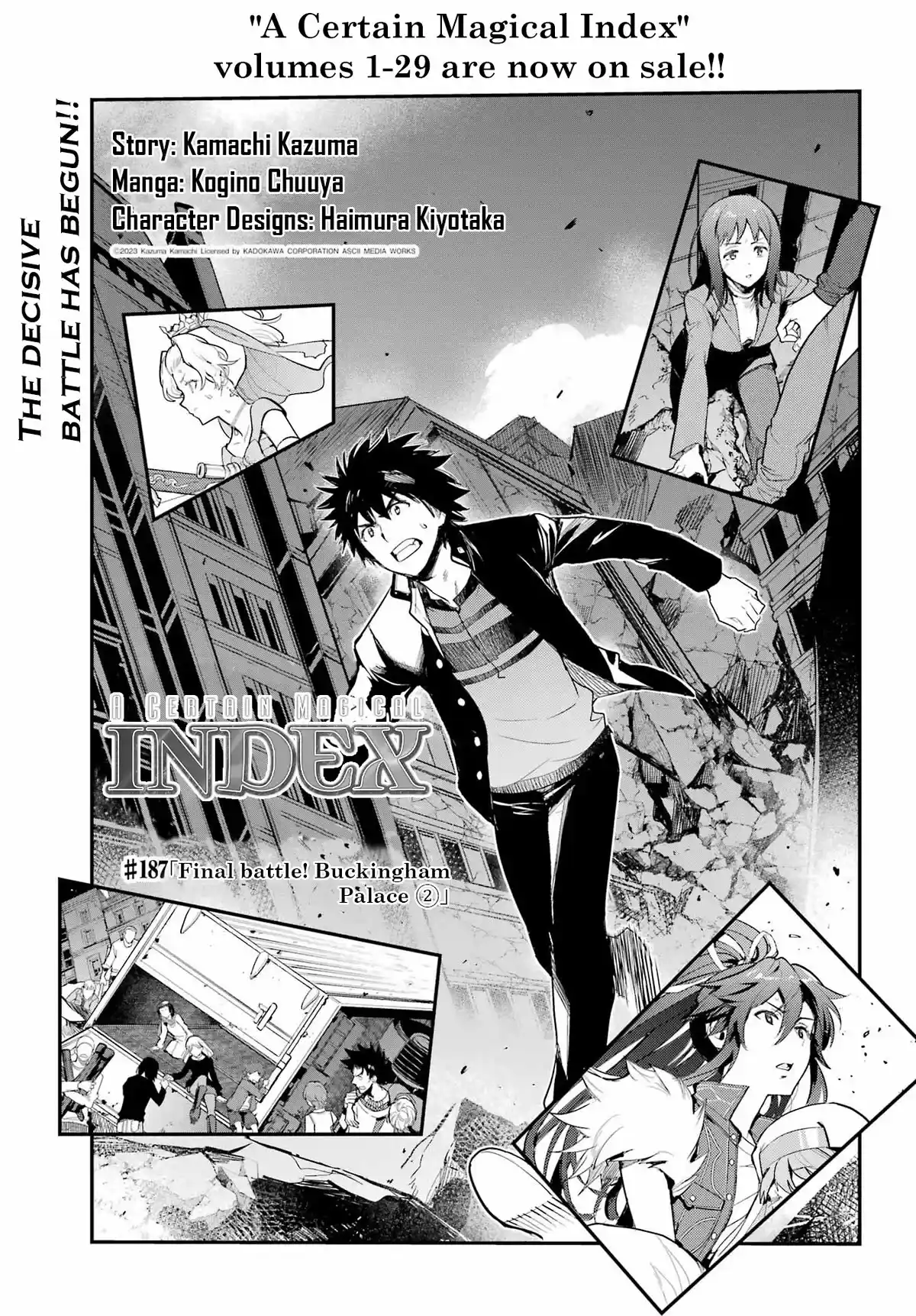 To Aru Majutsu No Kinsho Mokuroku Chapter 187