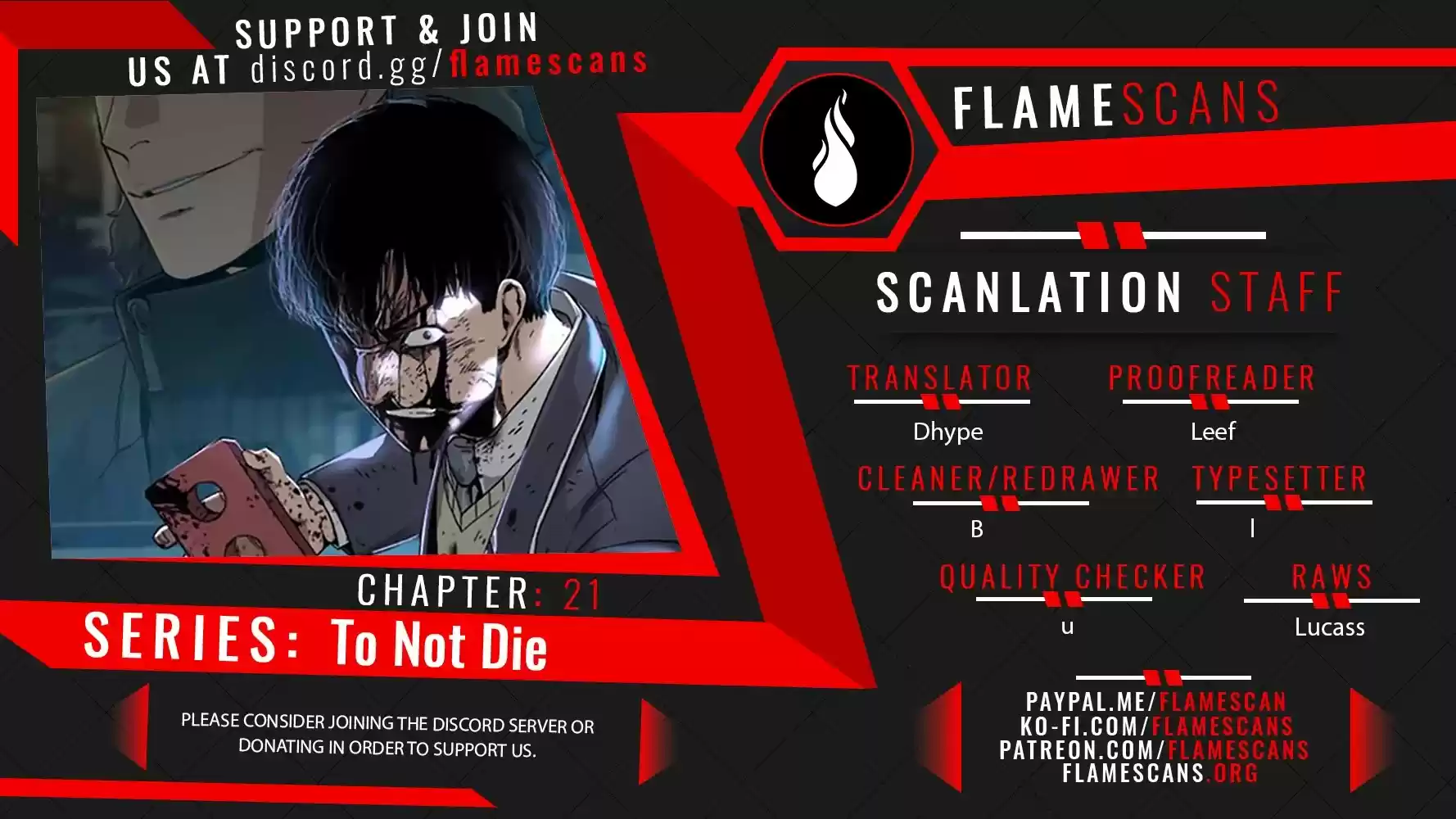 To Not Die Chapter 21