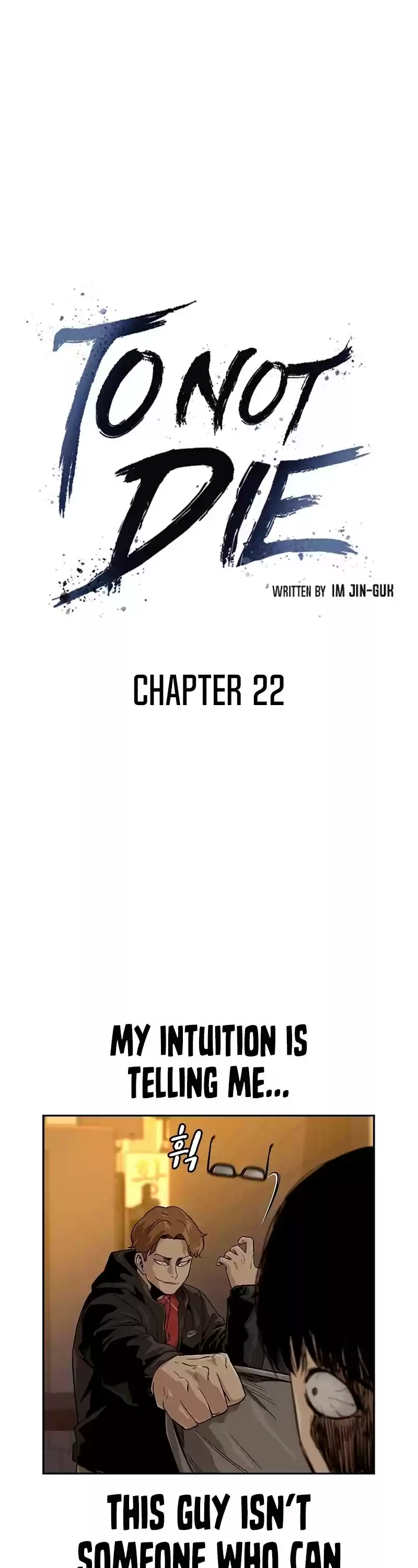 To Not Die Chapter 22