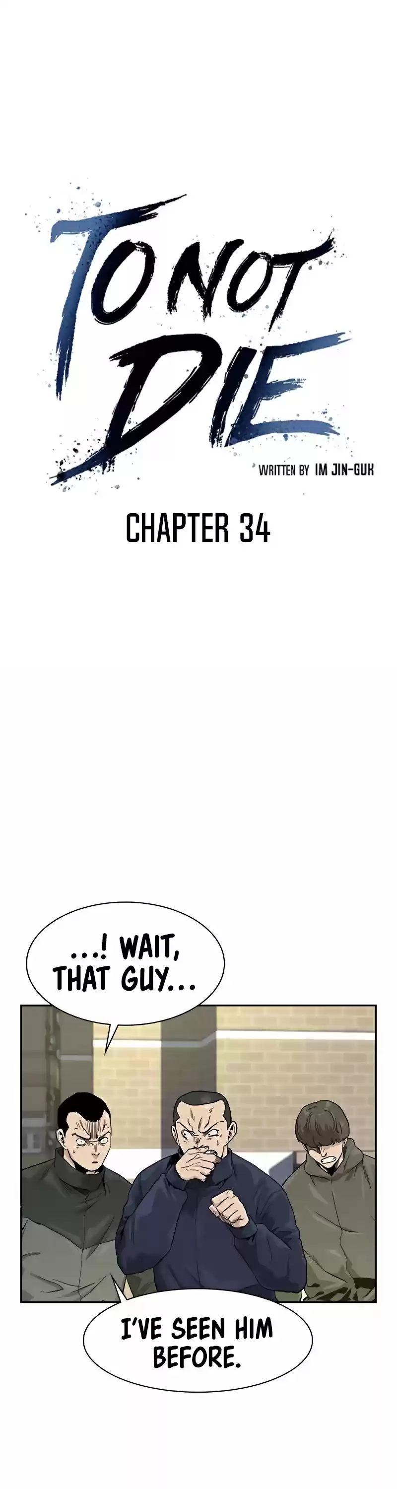 To Not Die Chapter 34