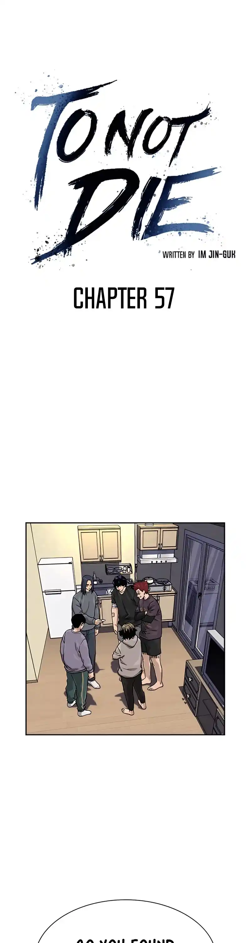 To Not Die Chapter 57