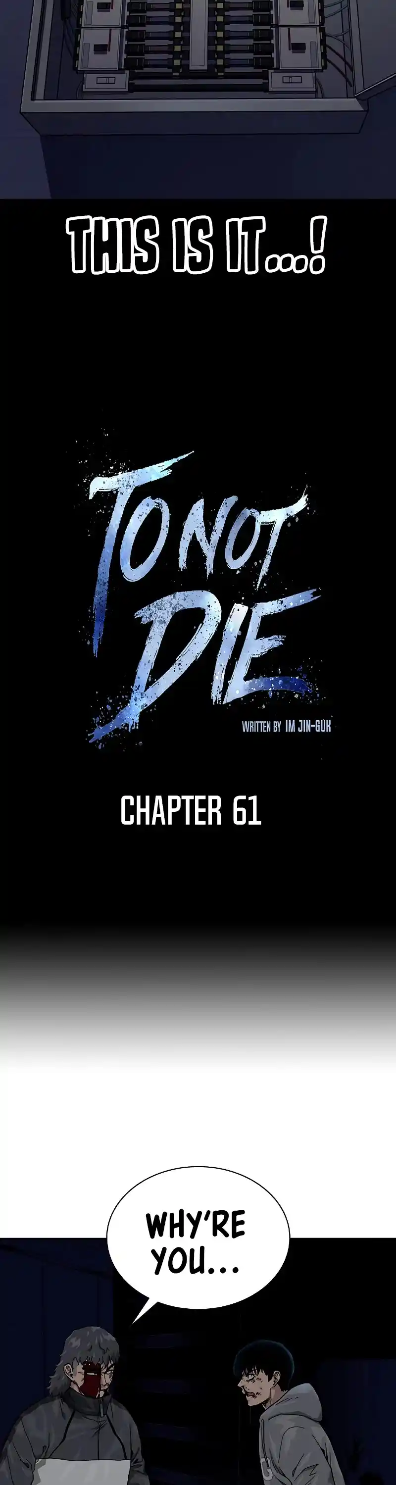 To Not Die Chapter 61