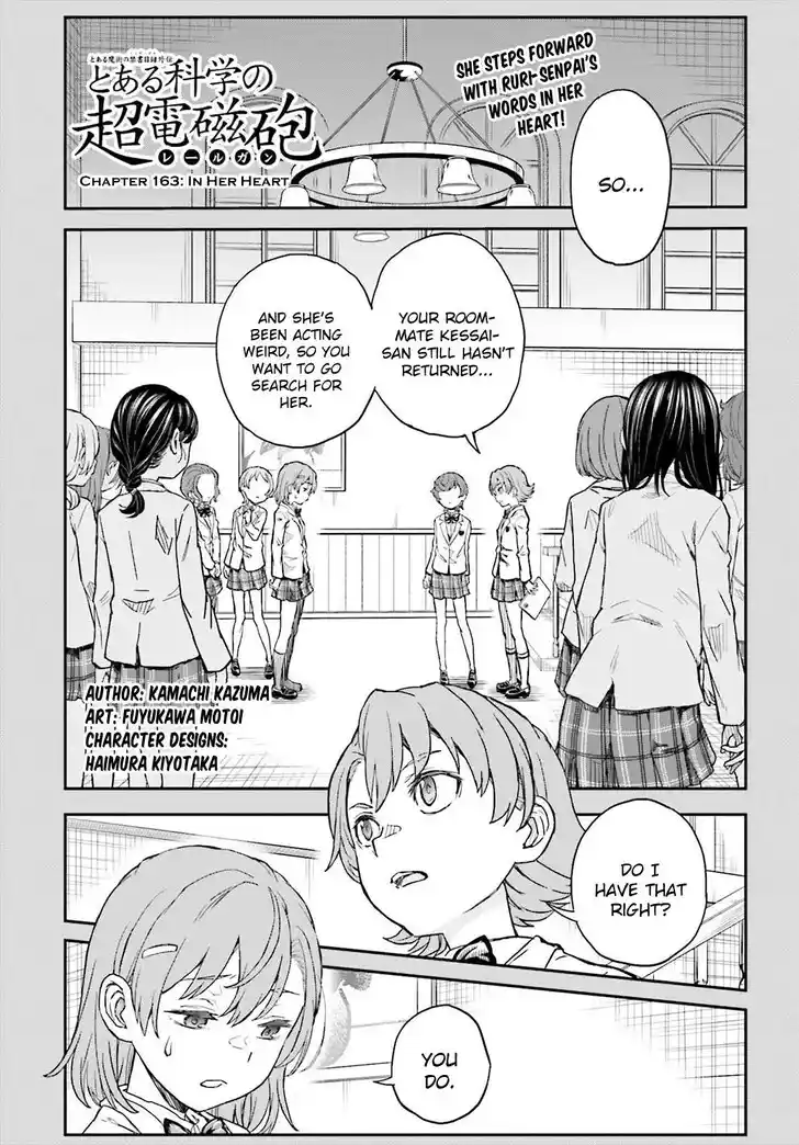 Toaru Kagaku no Choudenjihou Ch.163