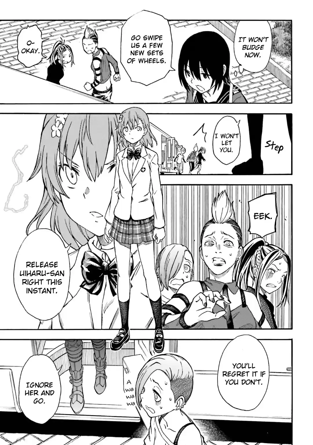 Toaru Kagaku no Choudenjihou Vol. 14 Ch. 108 Intention