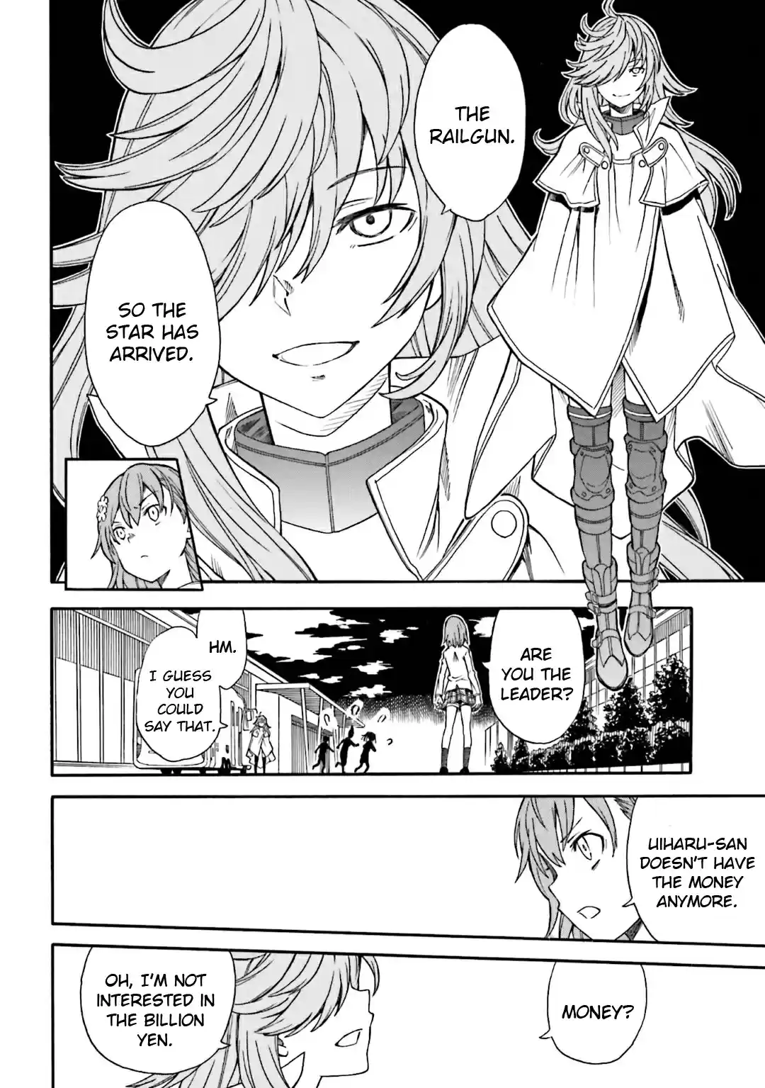 Toaru Kagaku no Choudenjihou Vol. 14 Ch. 108 Intention