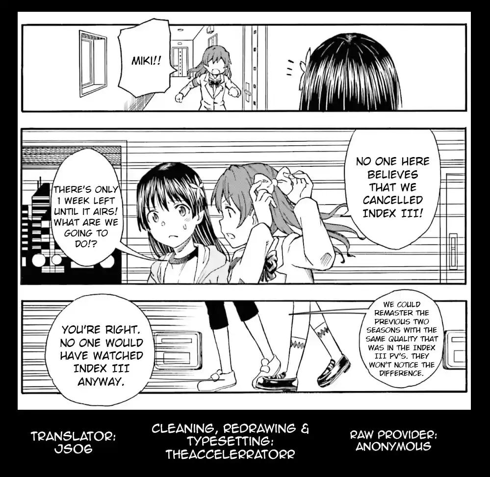 Toaru Kagaku no Choudenjihou Vol. 14 Ch. 108 Intention