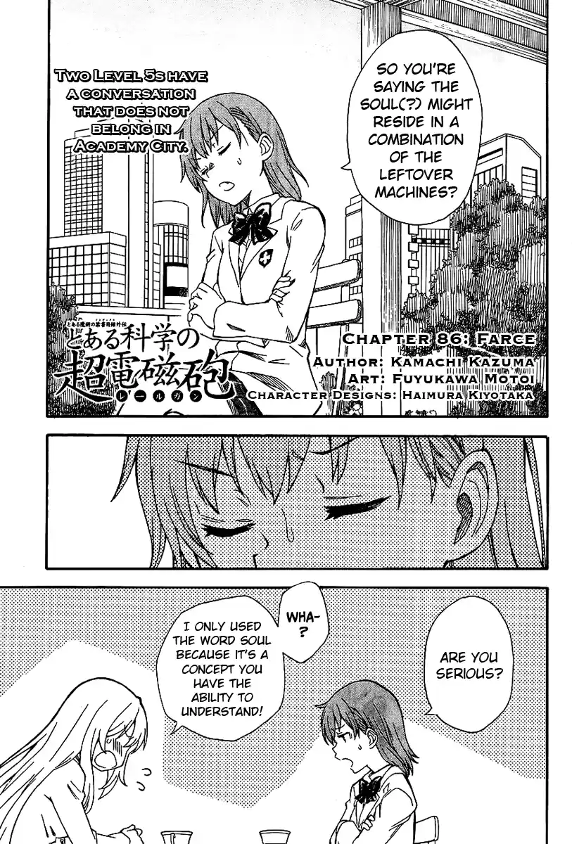 Toaru Kagaku no Railgun Ch.86