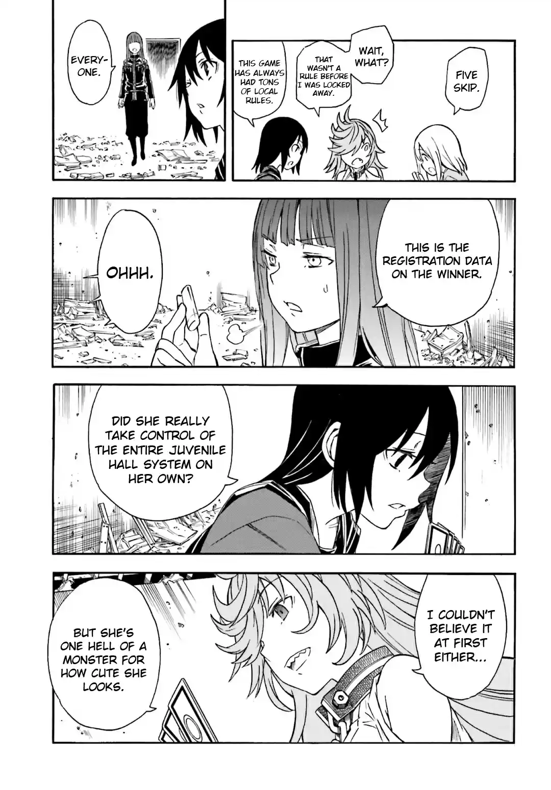 Toaru Kagaku no Railgun Vol. 14 Ch. 107 Monster