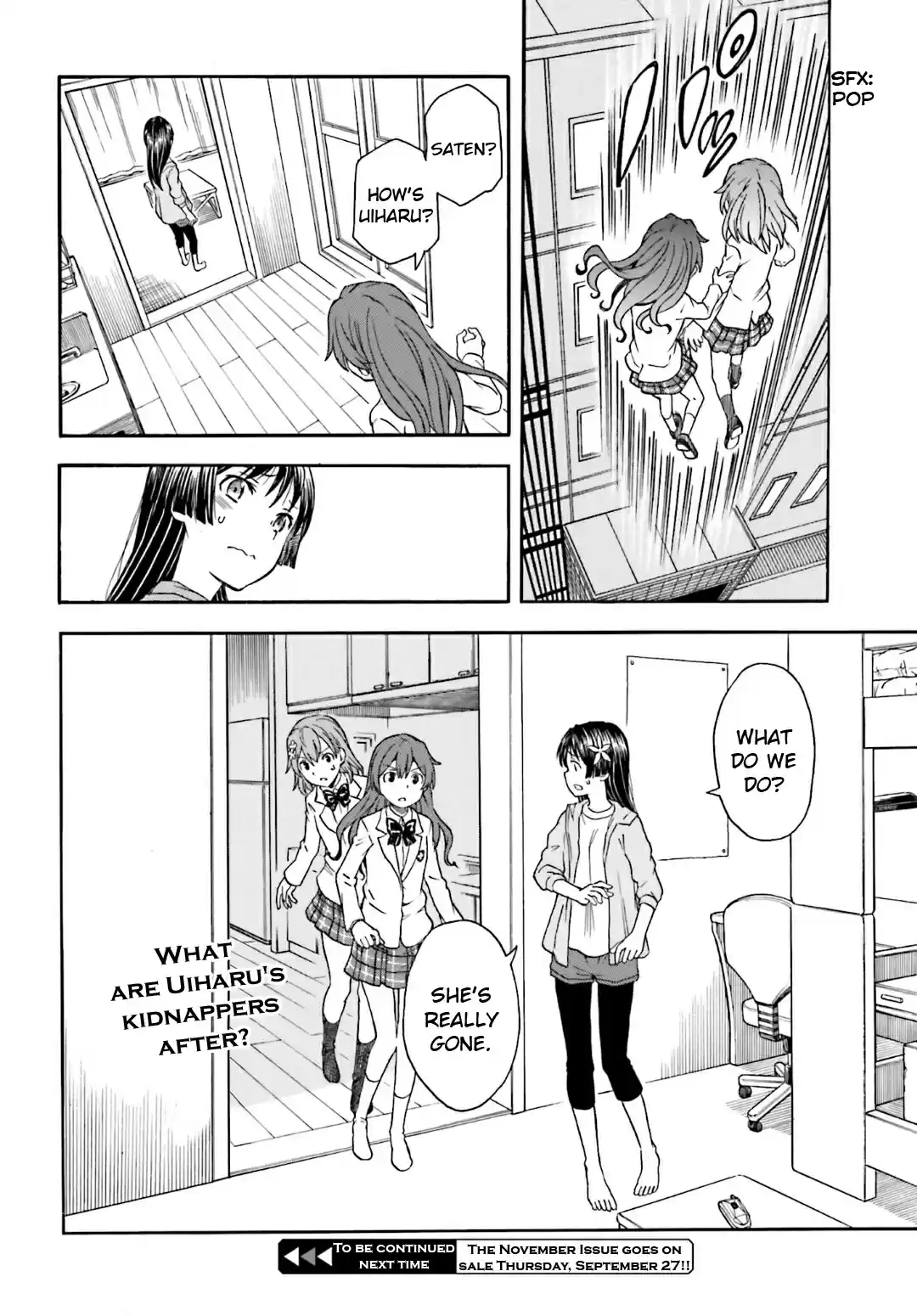 Toaru Kagaku no Railgun Vol. 14 Ch. 107 Monster