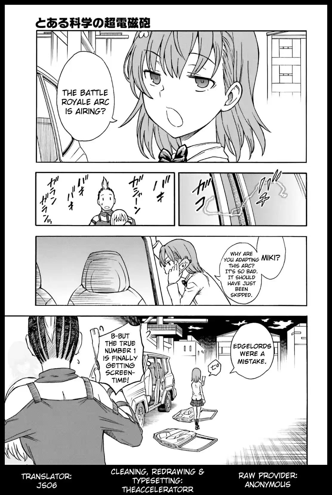 Toaru Kagaku no Railgun Vol. 14 Ch. 109 Insanity