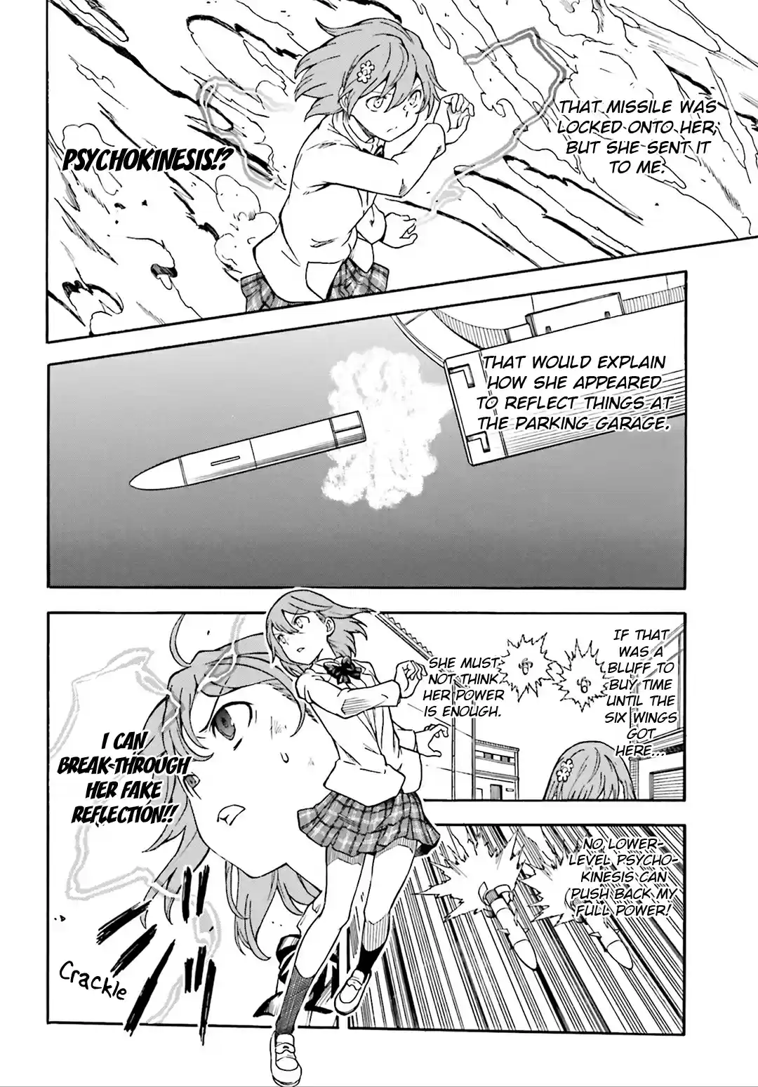 Toaru Kagaku no Railgun Vol. 14 Ch. 110 Evil Nature