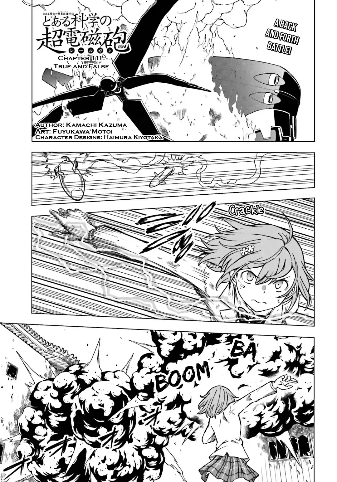 Toaru Kagaku no Railgun Vol. 14 Ch. 111 True and False