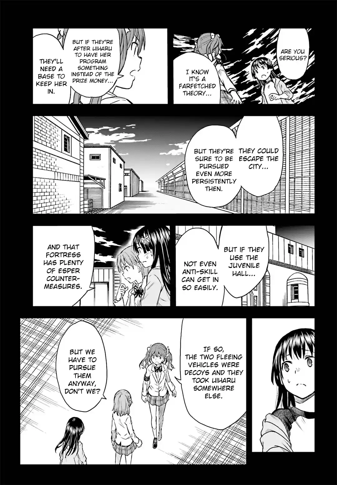 Toaru Kagaku no Railgun Vol. 14 Ch. 114 Desperate Measures