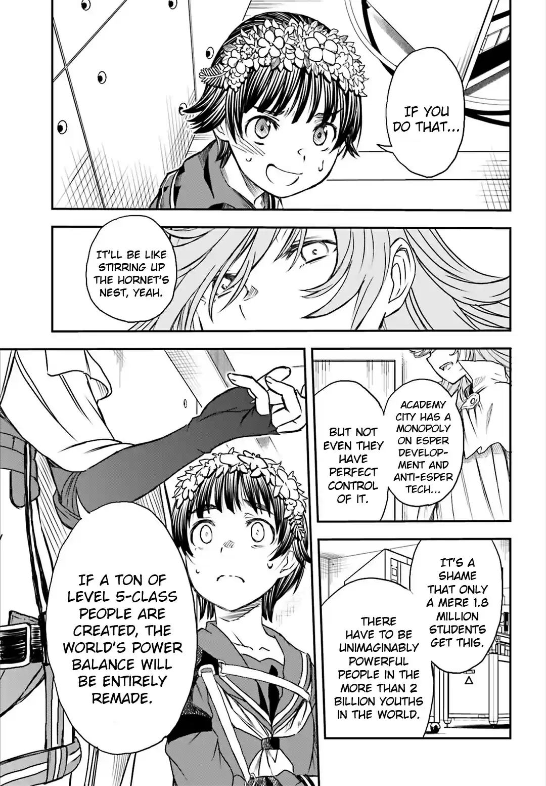 Toaru Kagaku no Railgun Vol. 14 Ch. 116 Trapped Rat