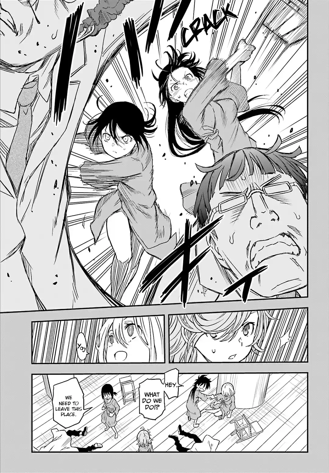 Toaru Kagaku no Railgun Vol. 15 Ch. 119 Fall