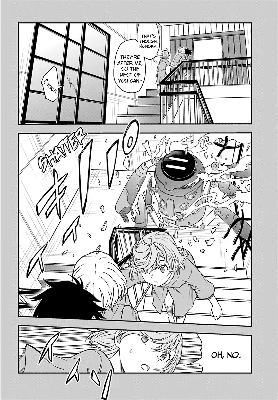 Toaru Kagaku no Railgun Vol. 15 Ch. 119 Fall