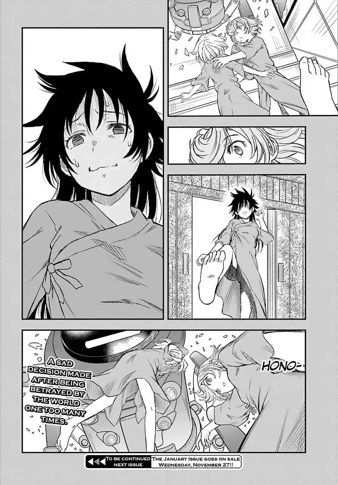 Toaru Kagaku no Railgun Vol. 15 Ch. 119 Fall
