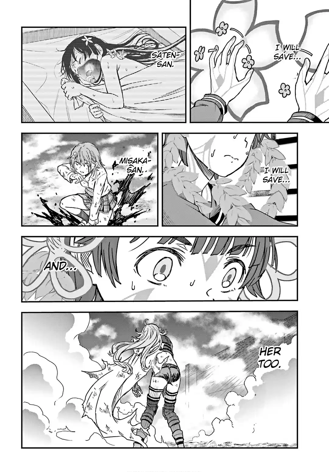 Toaru Kagaku no Railgun Vol. 17 Ch. 127 Upset