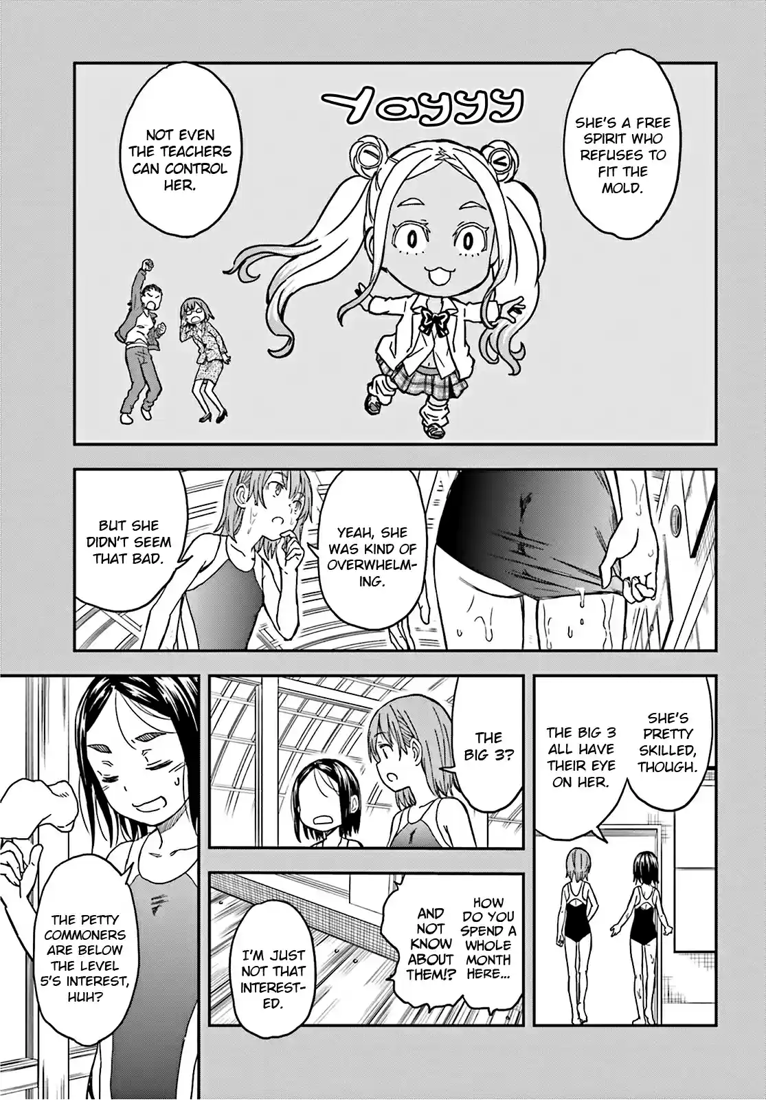 Toaru Kagaku no Railgun Vol. 17 Ch. 131 Freshman