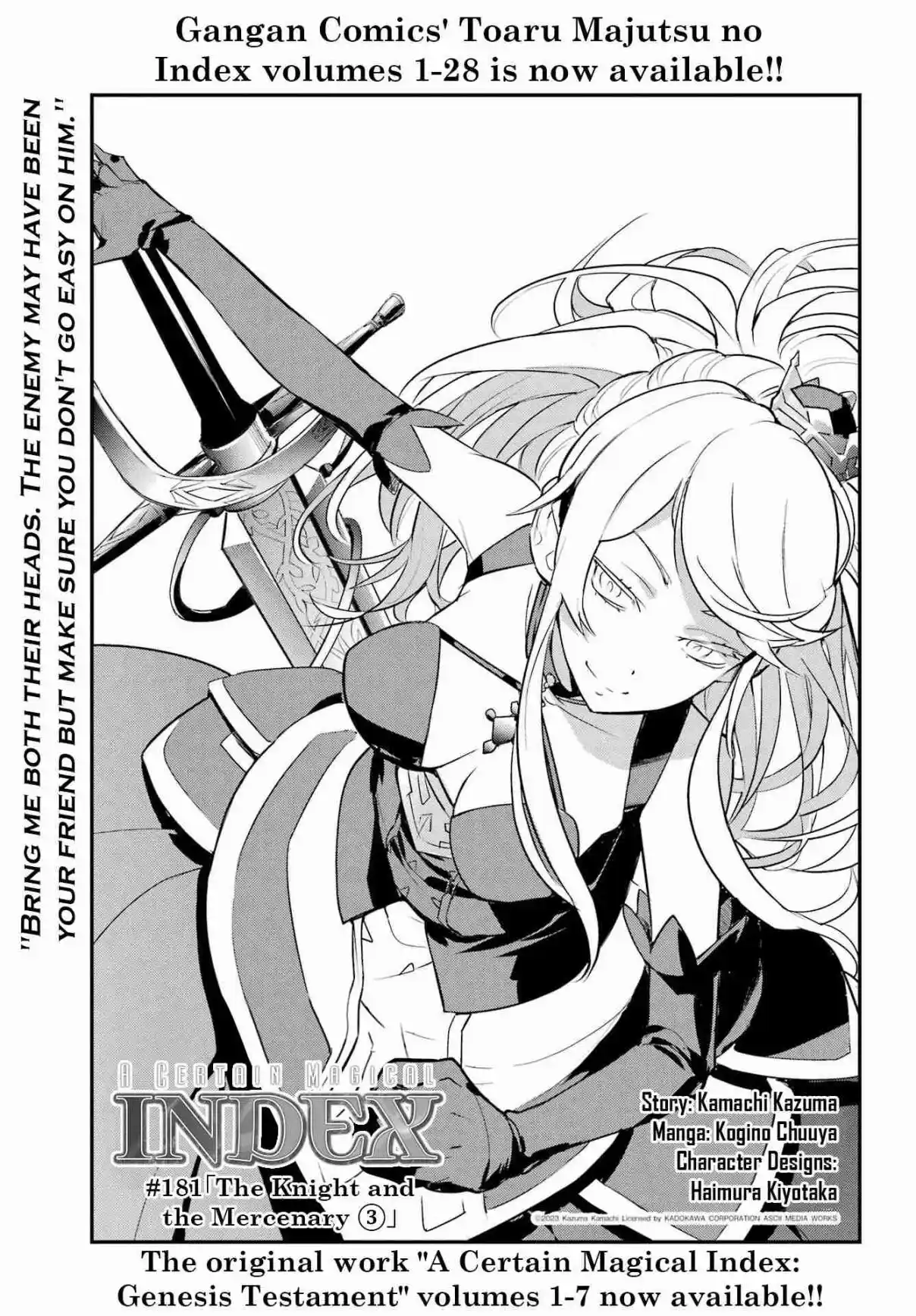 Toaru Majutsu no Index 181